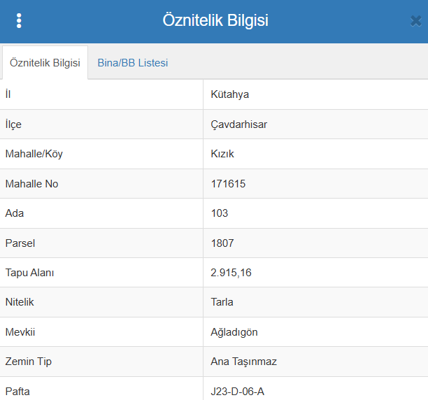 KÜTAHYA ÇAVDARHİSAR KIZIK 2.915 M²  TARLA SATILIKTIR - KÜTAHYA ÇAVDARHİSAR fotoğraf 7